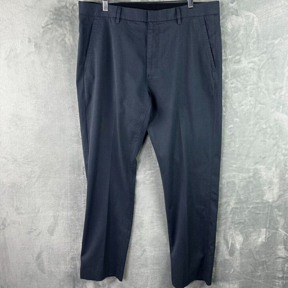 bonobos monday pants mens 36x32 gray flat front chino